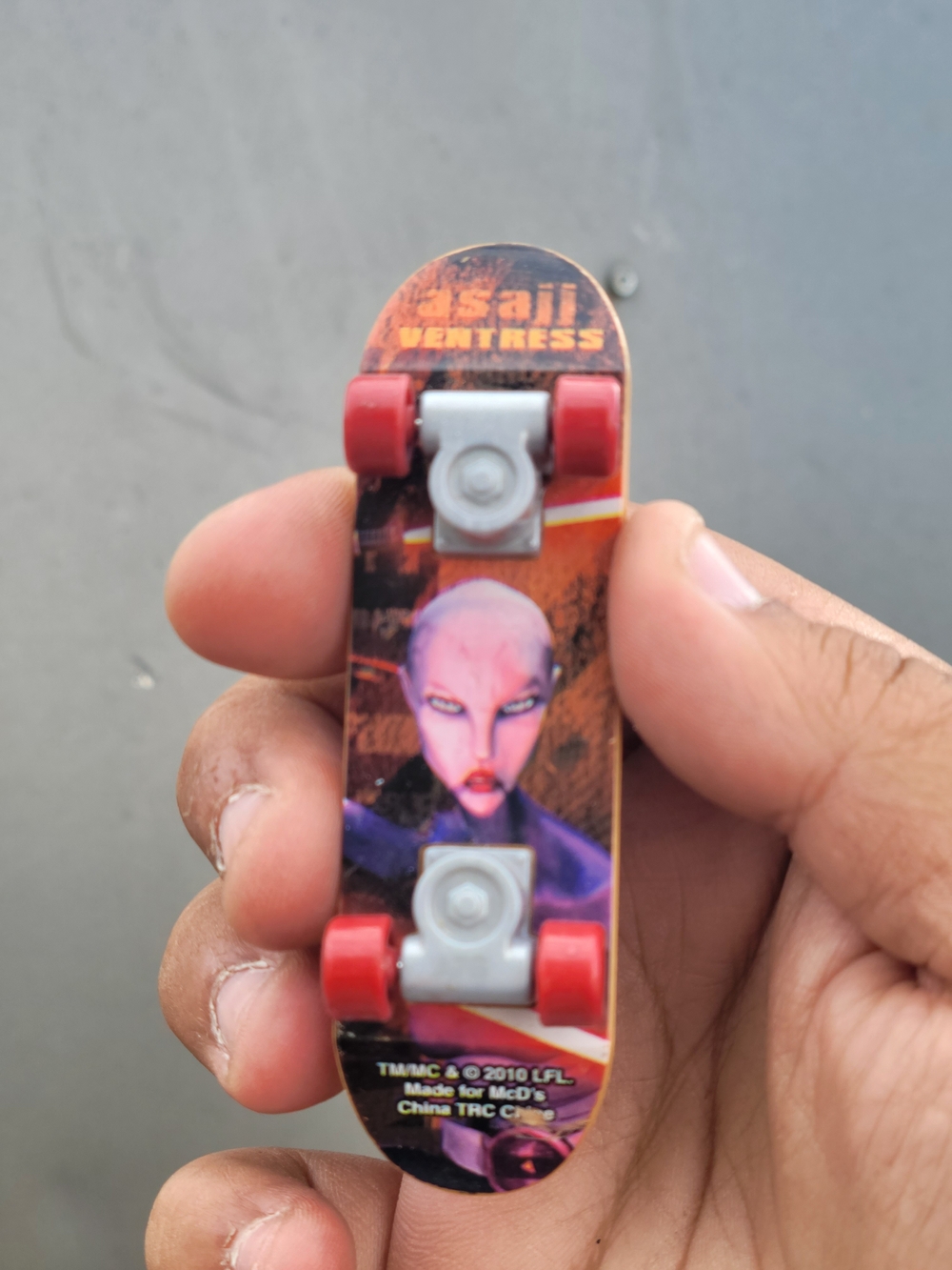 2010 Clone Wars Asajj Ventress Fingerboard